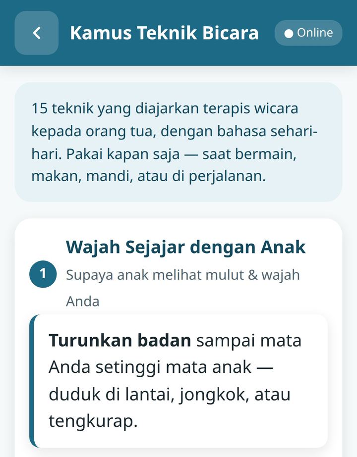 15 teknik terapis wicara